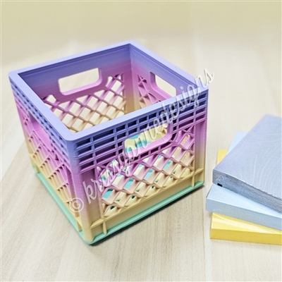 Sticky Note Milk Crate | Limited Rainbow