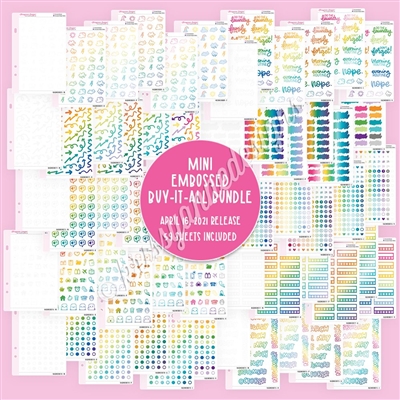 Mini Embossed Buy It ALL Bundle