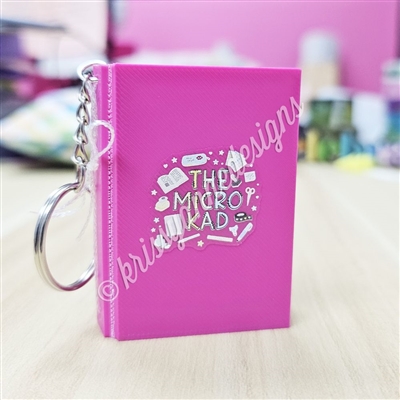 Micro KAD Keychain (Micro Sticker Sheets Included) | Pink