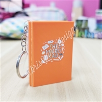Micro KAD Keychain (Micro Sticker Sheets Included) | Orange
