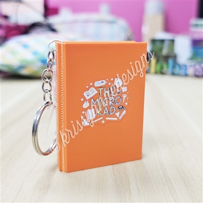 Micro KAD Keychain (Micro Sticker Sheets Included) | Orange