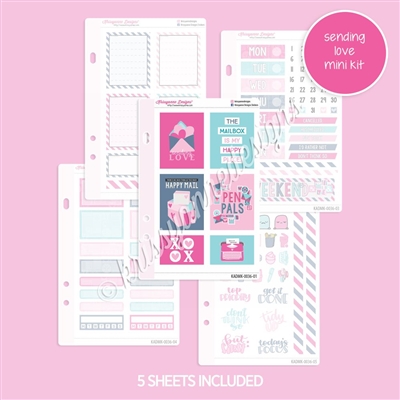 Mini Planner Kit | Sending Love
