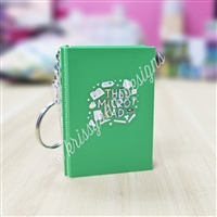Micro KAD Keychain (Micro Sticker Sheets Included) | Green