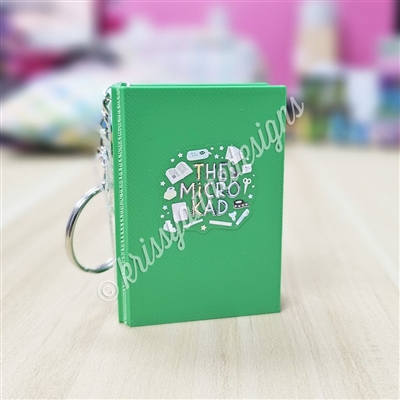Micro KAD Keychain (Micro Sticker Sheets Included) | Green