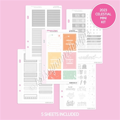 Mini Planner Kit | 2023 March Celestial
