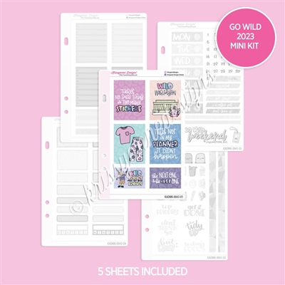 Mini Planner Kit | Wild in Washington