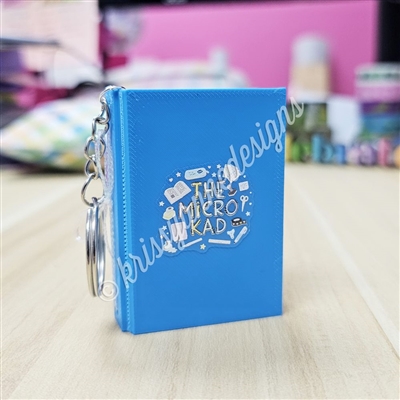 Micro KAD Keychain (Micro Sticker Sheets Included) | Blue