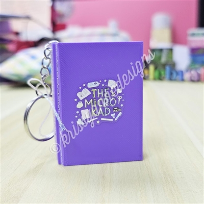 Micro KAD Keychain (Micro Sticker Sheets Included) | Purple