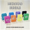 Micro KAD Keychain Bold Bundle (Micro Sticker Sheets Included)