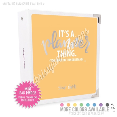 Mini KAD Sticker Binder - Planner Thing