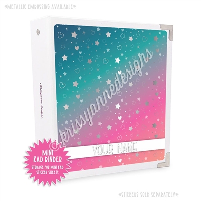 Mini KAD Sticker Binder - November Stars