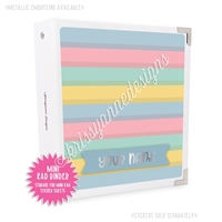 Mini KAD Sticker Binder - 2021 May Stripes