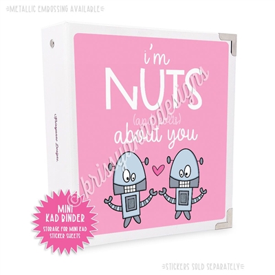 Mini KAD Sticker Binder - Nuts About You
