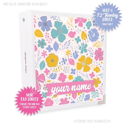 Mini KAD Sticker Binder - 5/11/21 $2 Tuesday