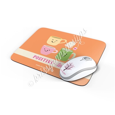 Rectangle Mouse Pad - Positivi-Tea