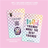 NFC Contact Card | Wild Friends Colorful (GW Indy)