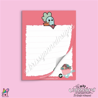 Celebrations Collection Notepad | Seasons - Spring Steve