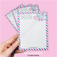 25 Page Notepad | Sending Love