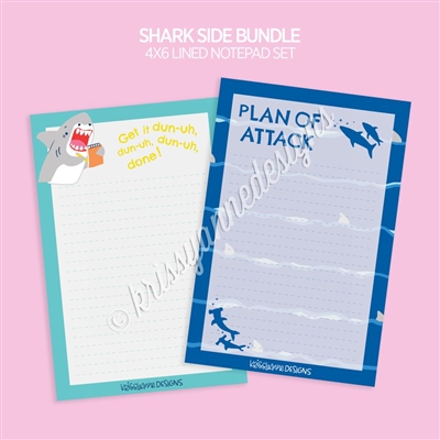 Notepad Set | Shark Side