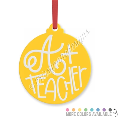 Acrylic Ornament - A+ Teacher