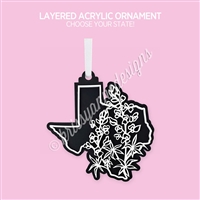 Acrylic Ornament | State Flower