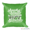 18x18 Throw Pillow - Planner Friends