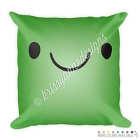 18x18 Throw Pillow - Smile Steve