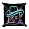 18x18 Throw Pillow - Neon Steve