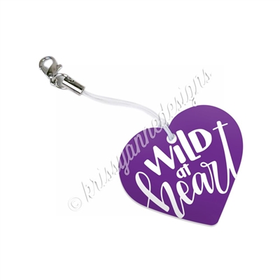 KAD Charm - Purple Wild at Heart