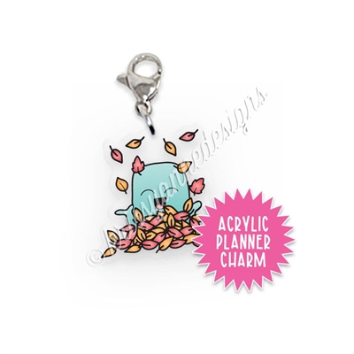 Acrylic Planner Charm - Fall Steve