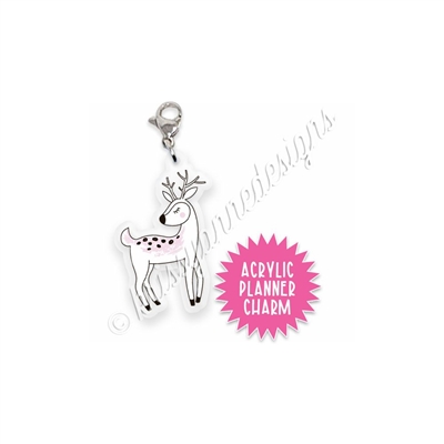 Acrylic Planner Charm - Cute Deer