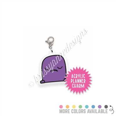 Acrylic Planner Charm - Sad Steve