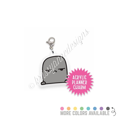 Acrylic Planner Charm - Side Eye Steve