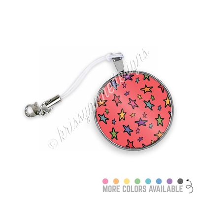 KAD Charm - Round Doodle Stars