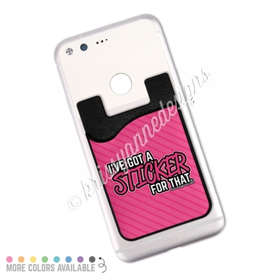 Adhesive Card Pocket - Sticker for That