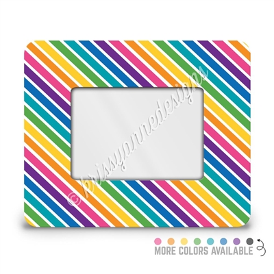 Rectangle Picture Frame - 4x6 - Stripes