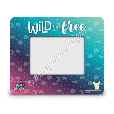 Rectangle Picture Frame - Wild and Free