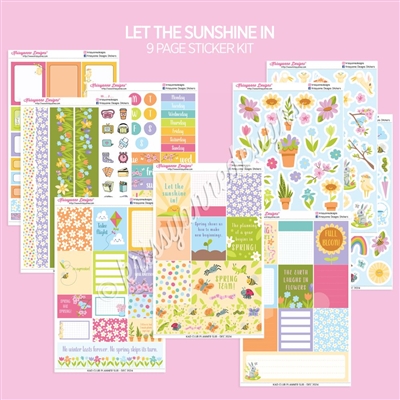 Planner Kit | Let the Sunshine In