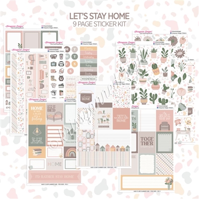 Planner Kit | Let's Stay Home