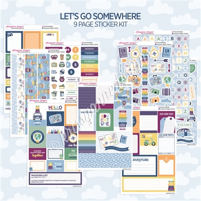 Planner Kit | Let's Go Somewhere
