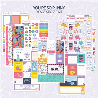Planner Kit | You're So Punny