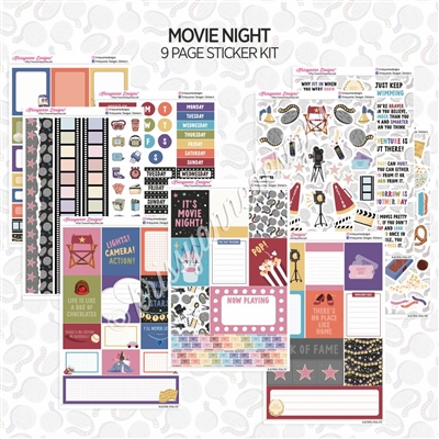 Planner Kit | Movie Night