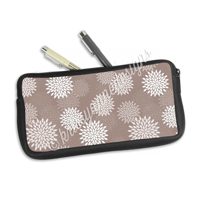 One Sided Zippered Pen Pouch - Mums