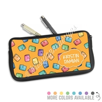 One Sided Zippered Pen Pouch - Planner Girl