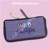 Zippered Pen Pouch | Wild in Washington