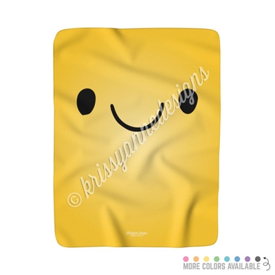 50x60 Sherpa Blanket - Smile Steve