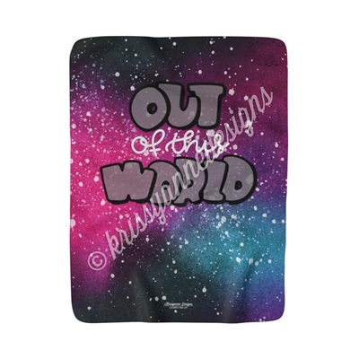 50x60 Sherpa Blanket - Out of this World