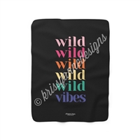 50x60 Sherpa Blanket - Wild Vibes