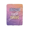 50x60 Sherpa Blanket - Planners & Palm Trees