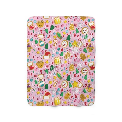 Sherpa Blanket | Pink Sprinkles